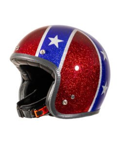 70S Helmets_open_face_rebel_flag_front