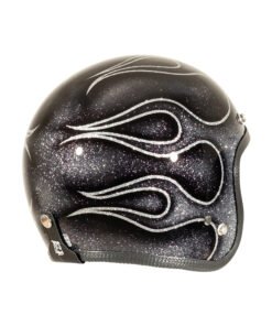 70s-helmets-Flames-Silver-Grey-back-right