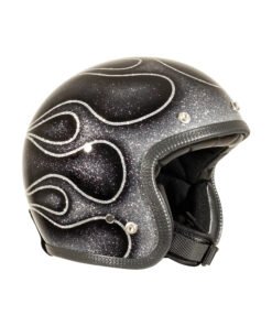 70s-helmets-Flames-Silver-Grey-right