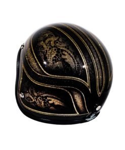 70's Helmets Black Lace - Left