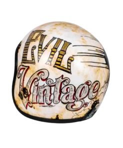 70's Helmets Evil Vintage - Back Left