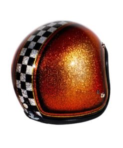 70's Helmets Orange Checkered - Right