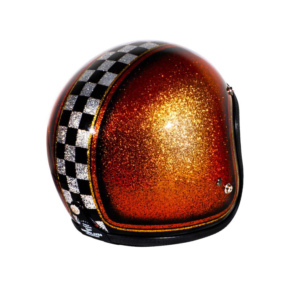 70's Helmets Red Fish Scales 2013 Super Flake - Rider District