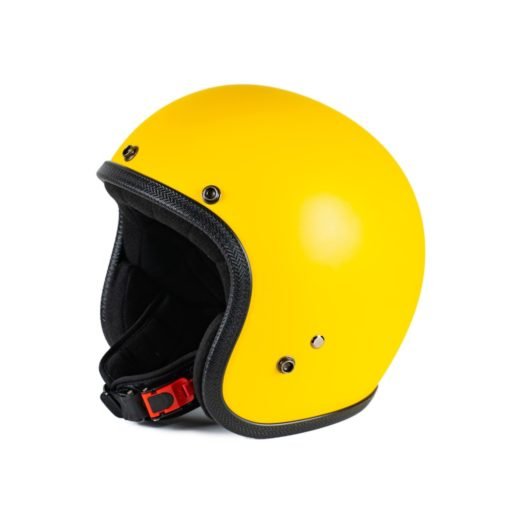 70's Helmets Pastello Mat Yellow - Right
