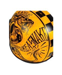 70's Helmets Skull Garage - Drawing Left