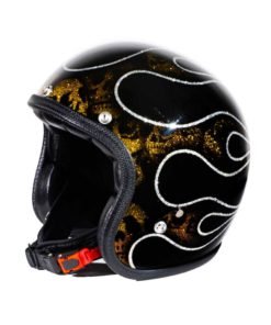 70's Helmets Skull & Flames 2015