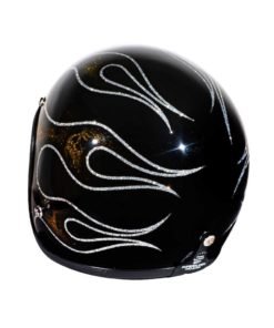70's Helmets Skull & Flames 2015 - Left