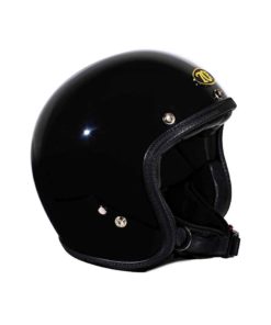 70's Helmets Superflat Glossy Black - Profile