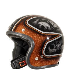 70s_helmets_Skulls_and_Scallops_Black_Orange_ front