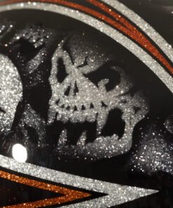 70s_helmets_Skulls_and_Scallops_Black_Orange_ zoom