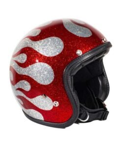 Helmet-70s-superflakes-collection-flames-silver-red-right