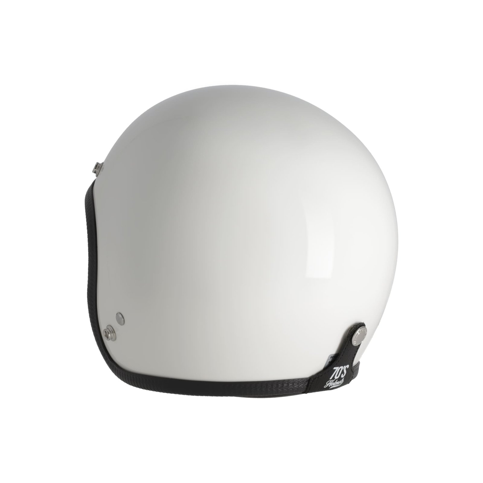 70's Helmets Superflat Glossy White - Image 3