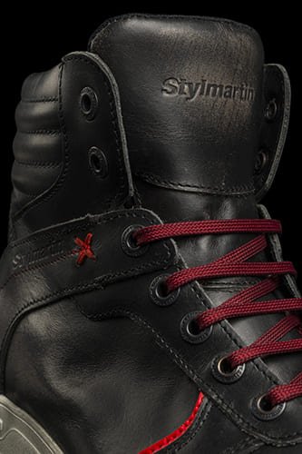 Stylmartin_boots_black_iron wp_front