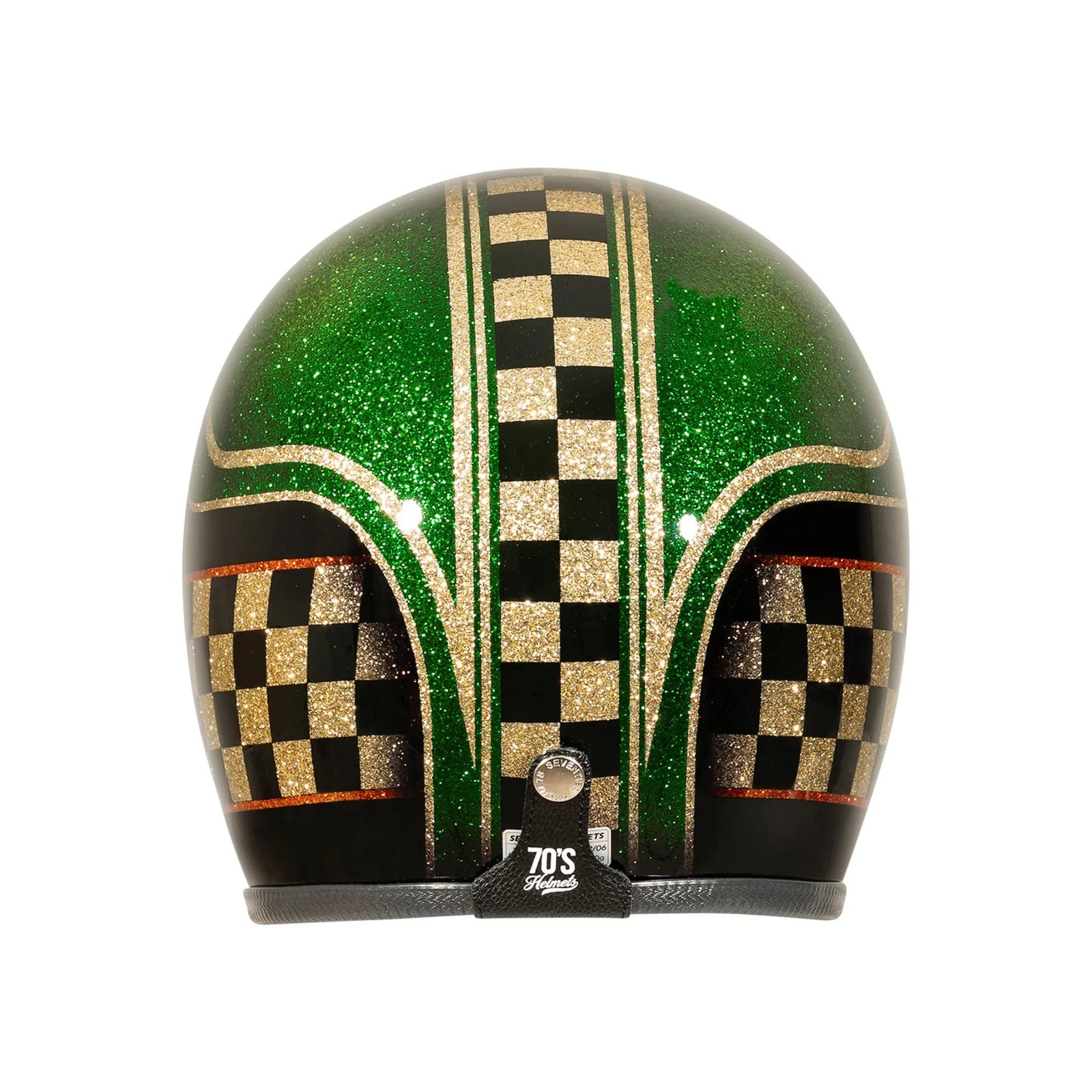 Vintage_Racer_Green_70s_helmets_open_Face_back