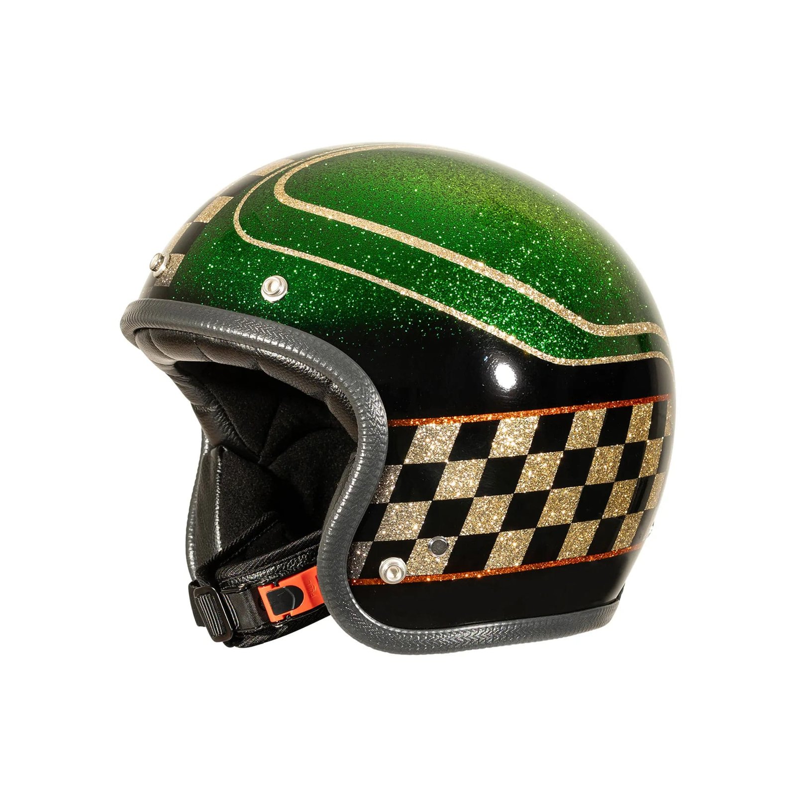 Vintage_Racer_Green_70s_helmets_open_Face_front