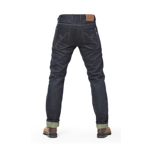 Fuel Greasy Selvedge Pants - Back