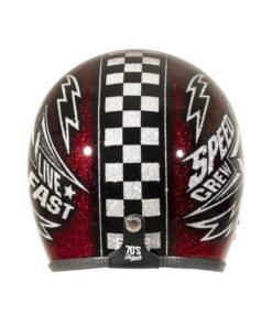 speed crew back 70s helmets