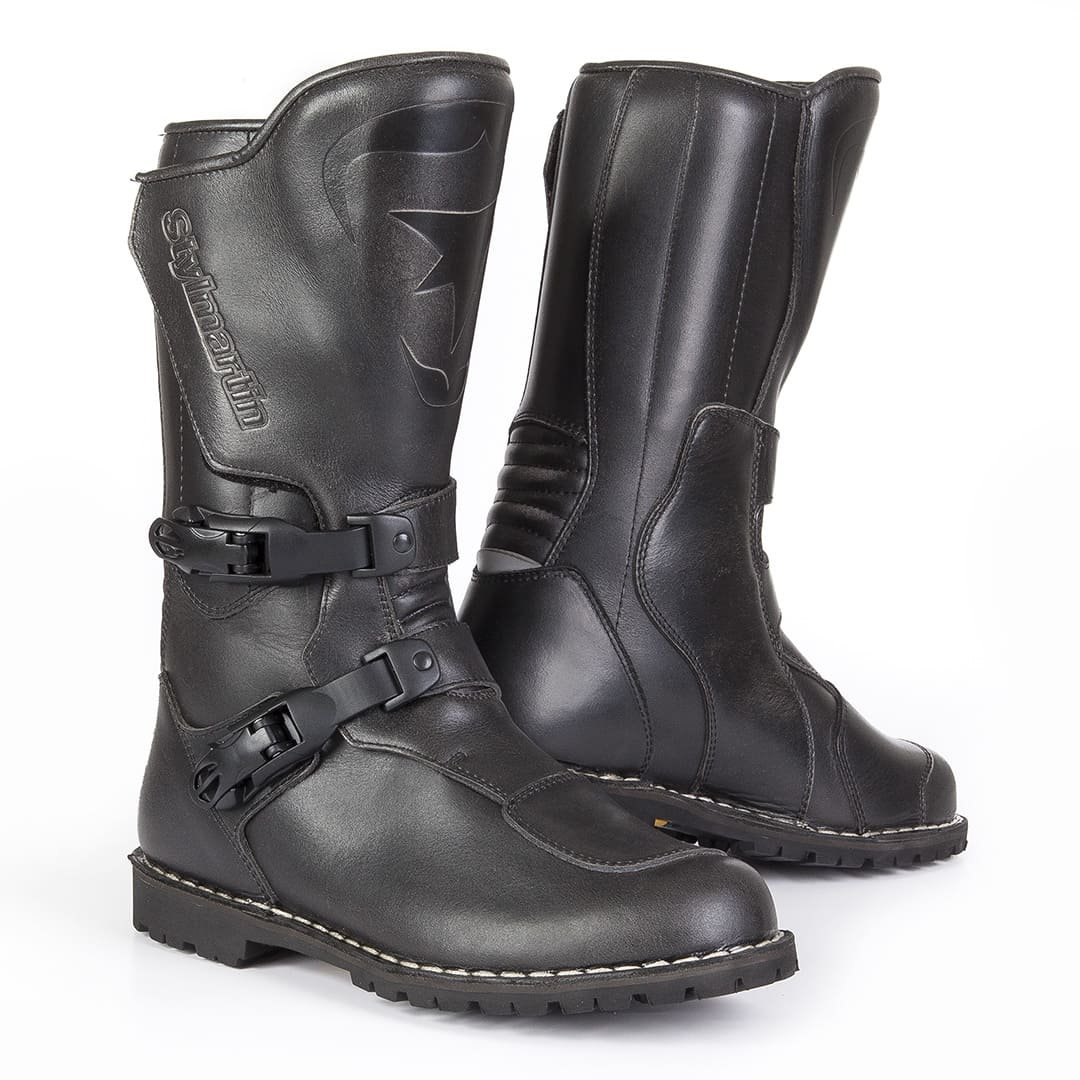 stylmartin_boots_black_Matrix_front_