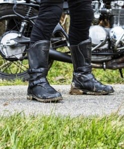 stylmartin_boots_black_Matrix_front_model