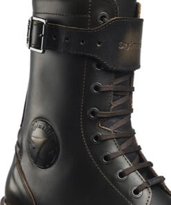 stylmartin_boots_tall_motorcycles_brown_front