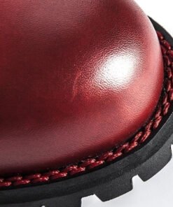 stylmartin_motorcycles_tall_boots_continental_red_front_zoom