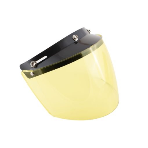 70's Helmets Flip Up Yellow