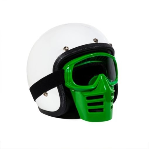 70’s Helmets Off Road Mask Green