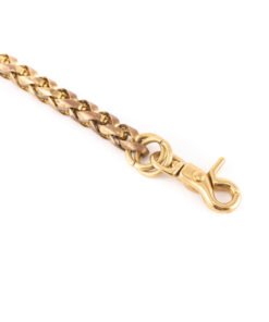 70's Biker Wallet Brass Chain Carabin