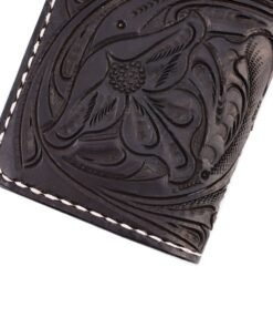 70's Long Engraved Black - Details