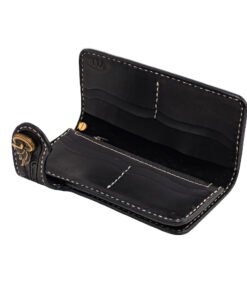 70's Long Engraved Black - Open