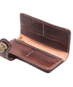 70's Wallet 2 Tones - Brown Interior