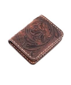 70s-wallet-brown-engraved-pocket-credit-card-holder-left