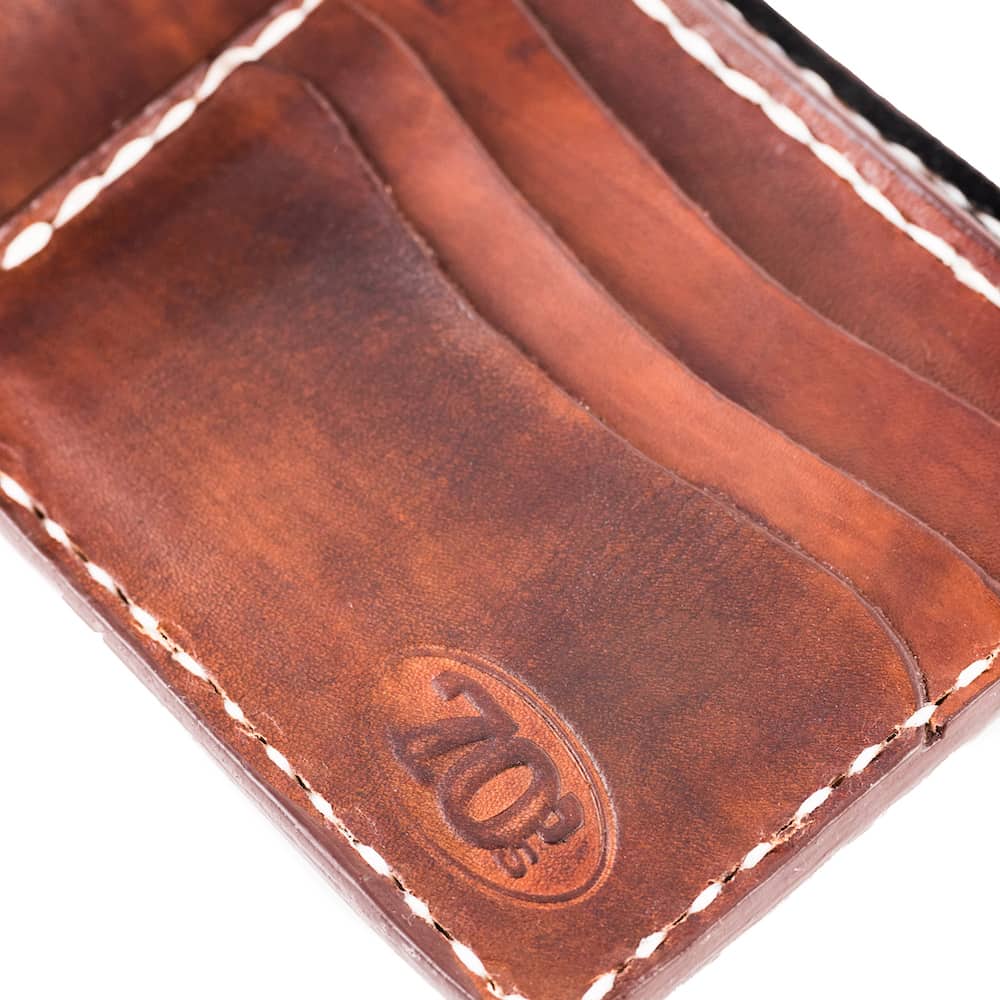 70's Biker Wallet Rope - Light Brown - Rider District