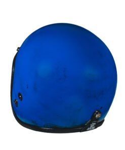 70's Helmets Pastello Dirty Blue Rear SX