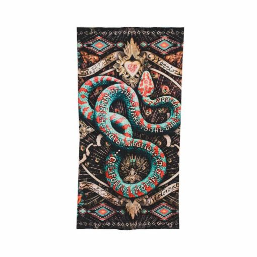 70s Neck Warmer - Rude Riders Snake Front