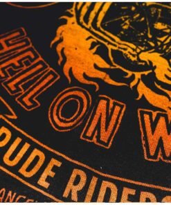70s Neck Warmer - Rude Riders Wall of Death Details