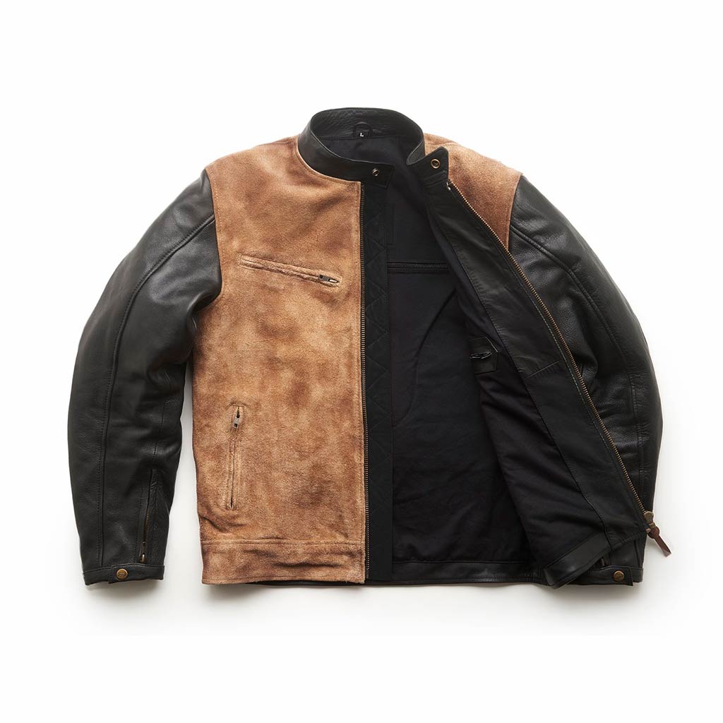 Fuel Sidewaze Leather Jacket - Black - Rider District