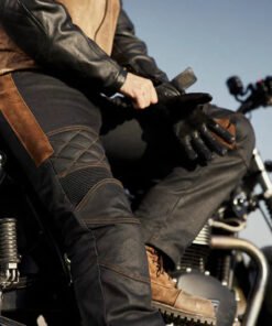 Sergeant 2_fuel_otorcycles_pants_waxed_front_model