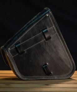 Saddlebag Softail - Brown Rear