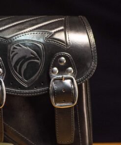 Saddlebag - Sportster 883/1200/48 Buckles - Logo