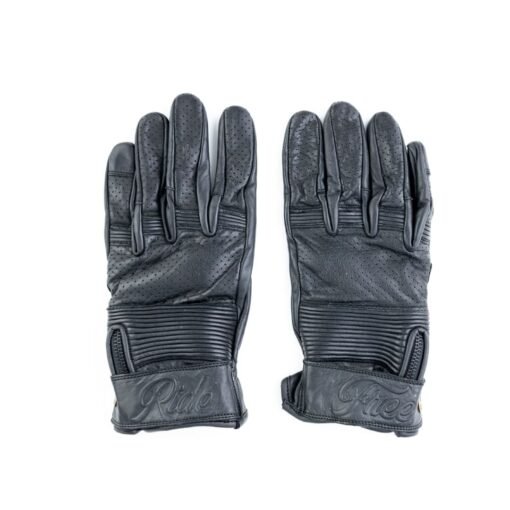 Vintage-gloves-black-moto-front