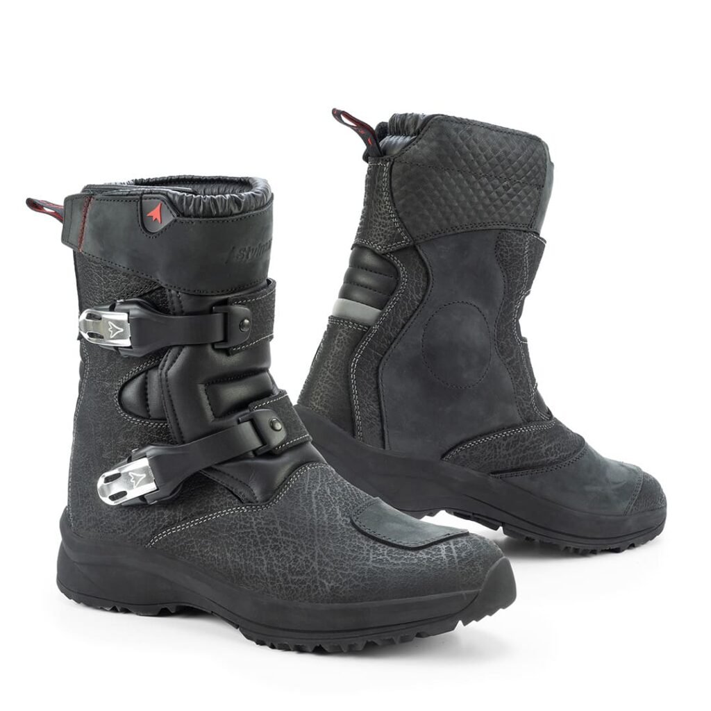 Stylmartin-boots-black-Evo-Low-wp-front-expo