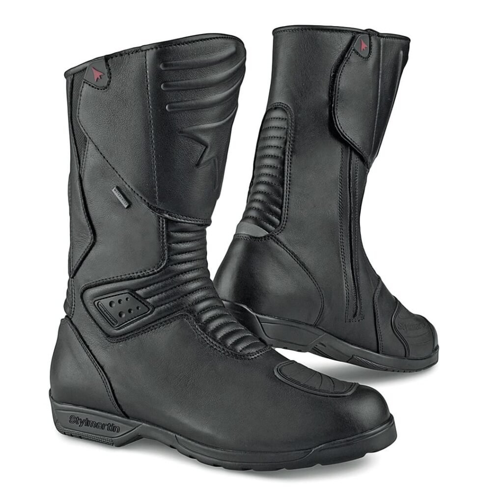 Stylmartin-navigator-black-boots-front