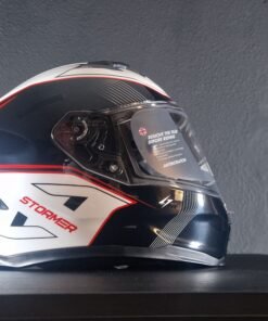 Full-Face-Helmet-Stormer-Black-and-White-Right