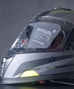 Full-face-helmet-yellow-Stomer-left