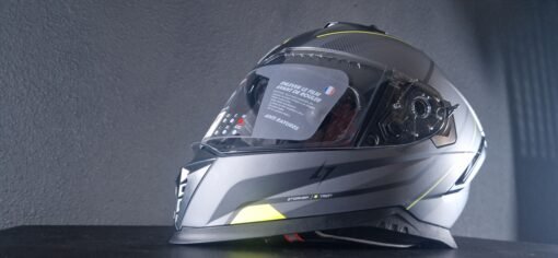 Full-face-helmet-yellow-Stomer-left