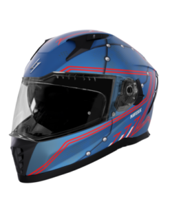 Helmet-full-face- blue-Maverik-front