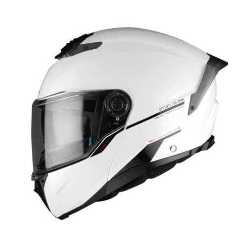 MT HELMETS- FULL FACE-MODULAR-HELMET-WHITE GLOSS-RIGHT