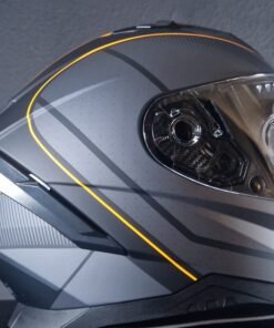 full-face-helmet-Stormer-Orange-Left