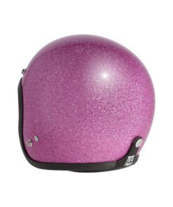 Open-face-helmet-pink-back